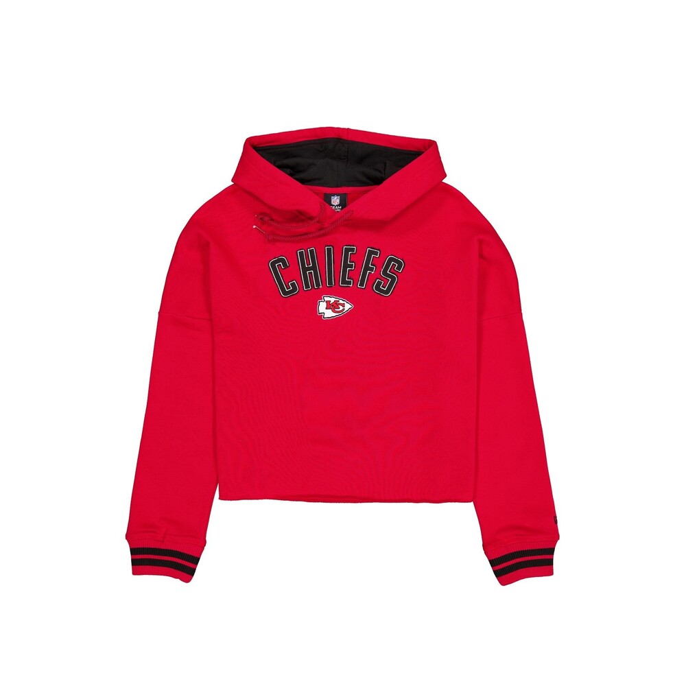 New Era Kansas City Chiefs Sport Night Red Women's Hoodie - Size XS